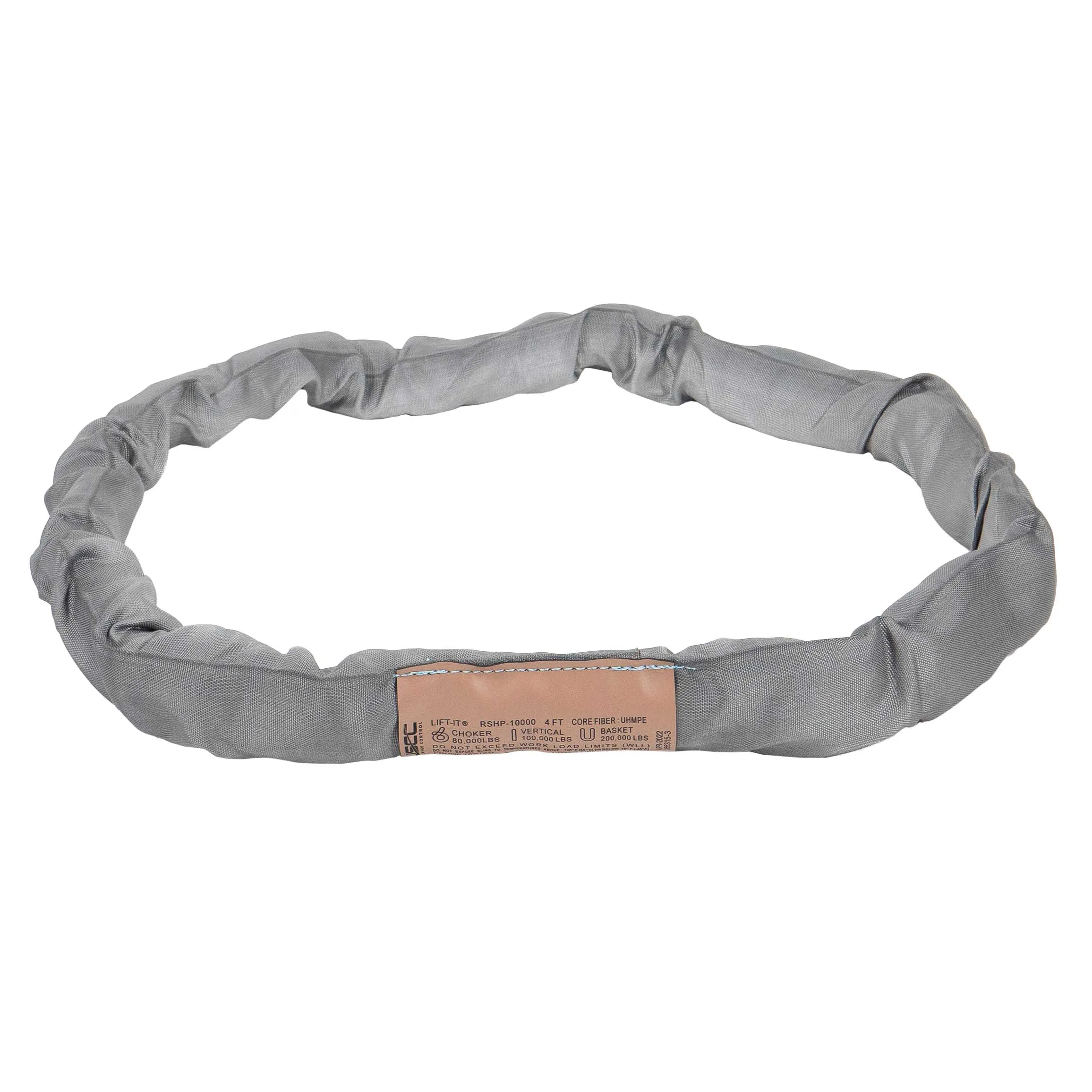 4' x 5" High Performance Roundsling | Vertical Cap: 100,000 lbs.