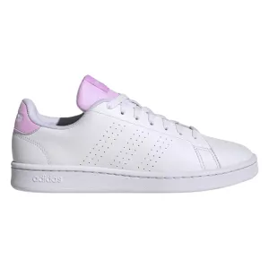 Adidas - Advantage Sneaker Shoes - White / Pink