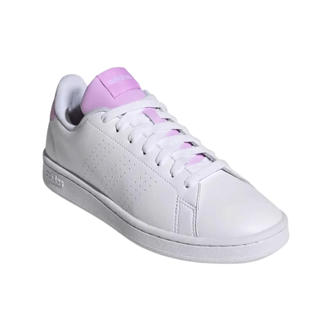 Adidas - Advantage Sneaker Shoes - White / Pink