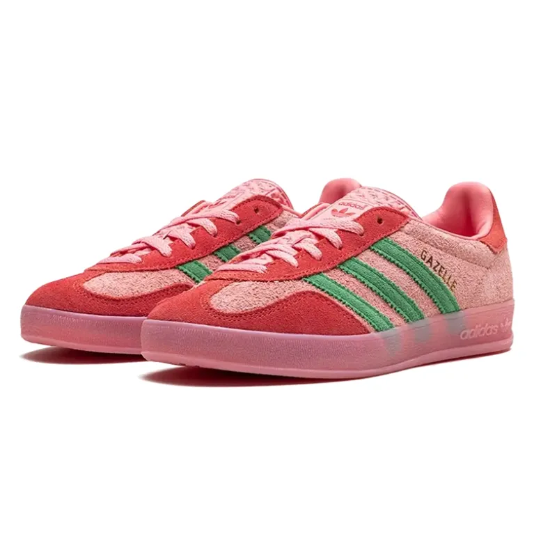 Adidas Gazelle Indoor Semi Pink Spark Preloved Scarlet