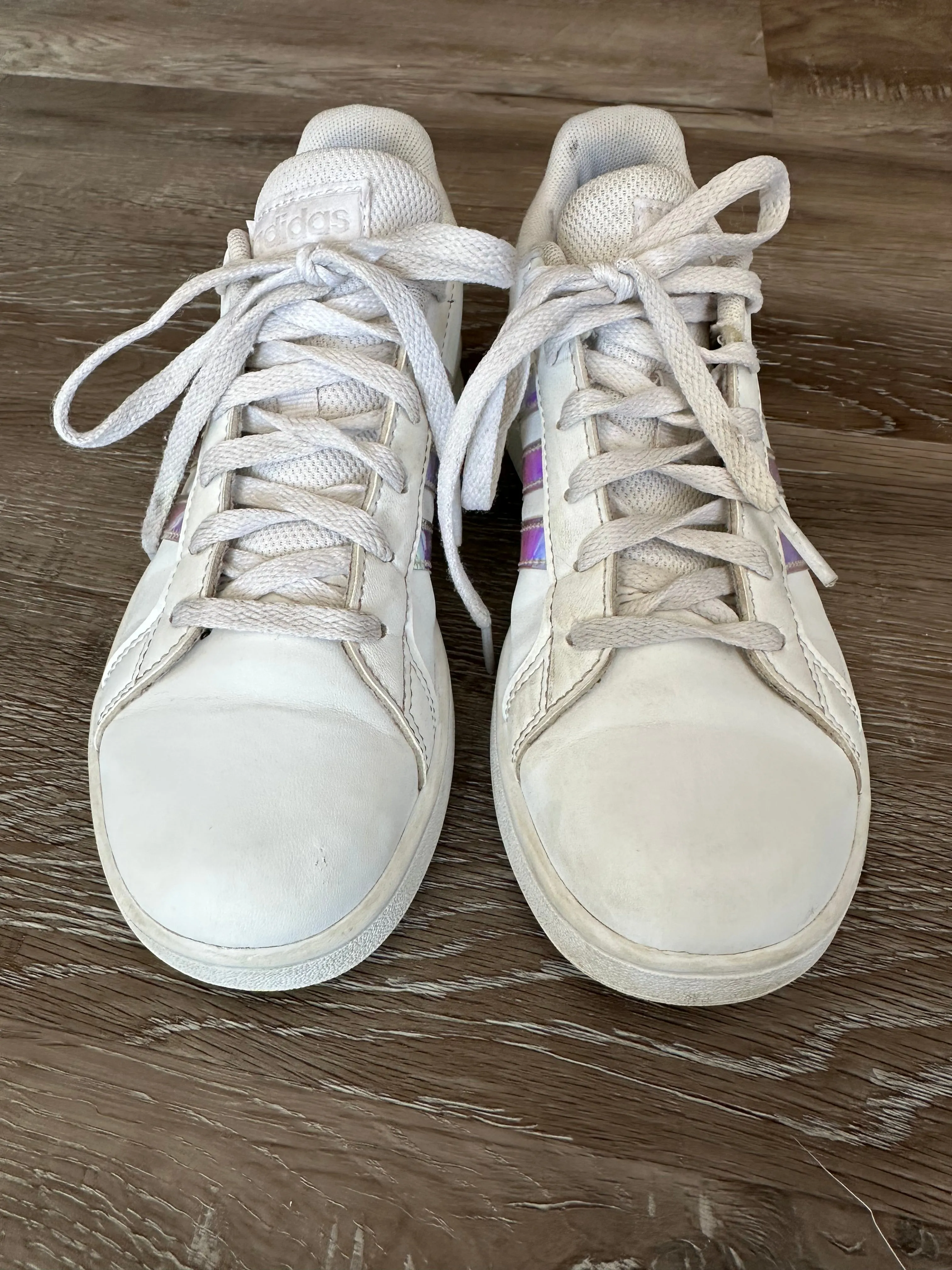 Adidas Grand Court Sneakers, Size 3, VGUC, Shoes 3 (Kids:4-8yr)