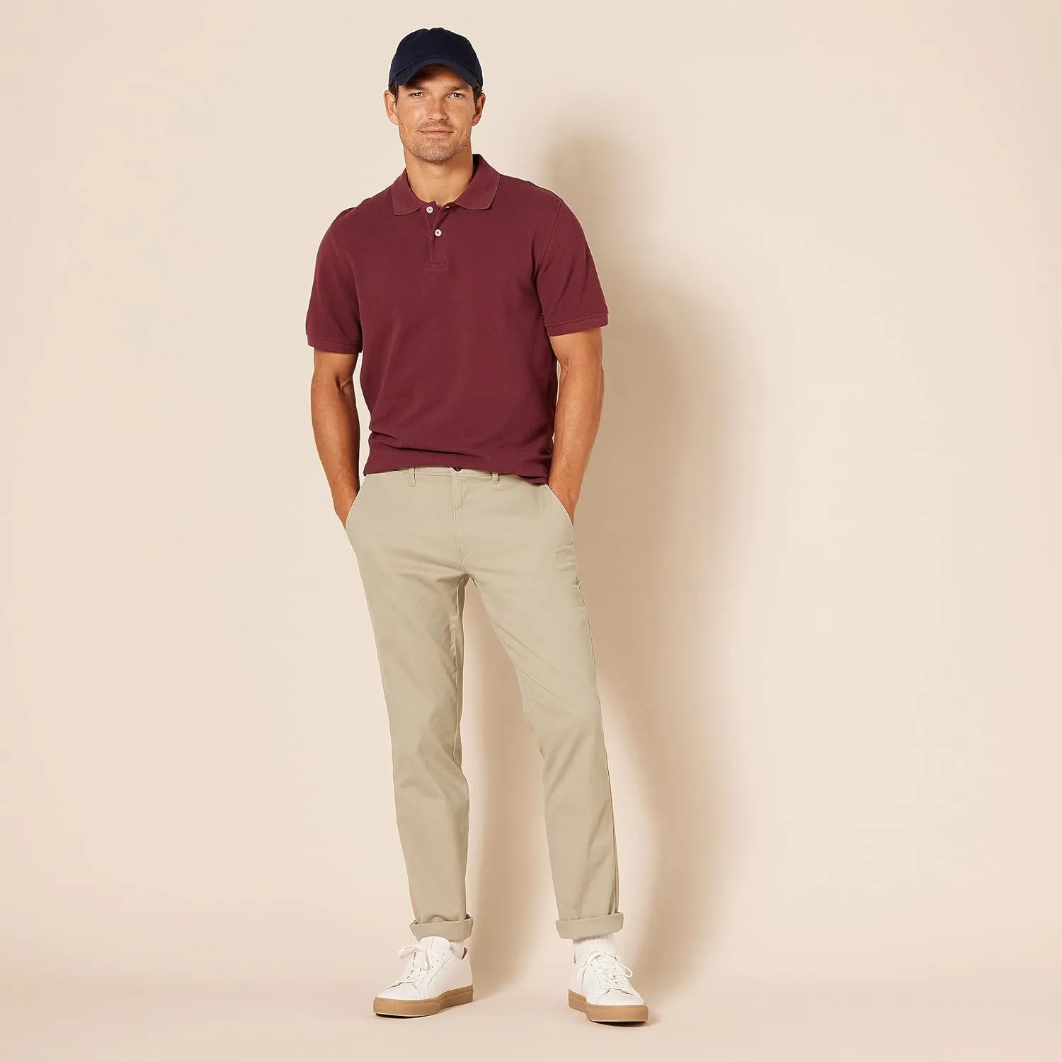 Amazon Essentials Men's Slim-Fit Casual Stretch Chino Pant