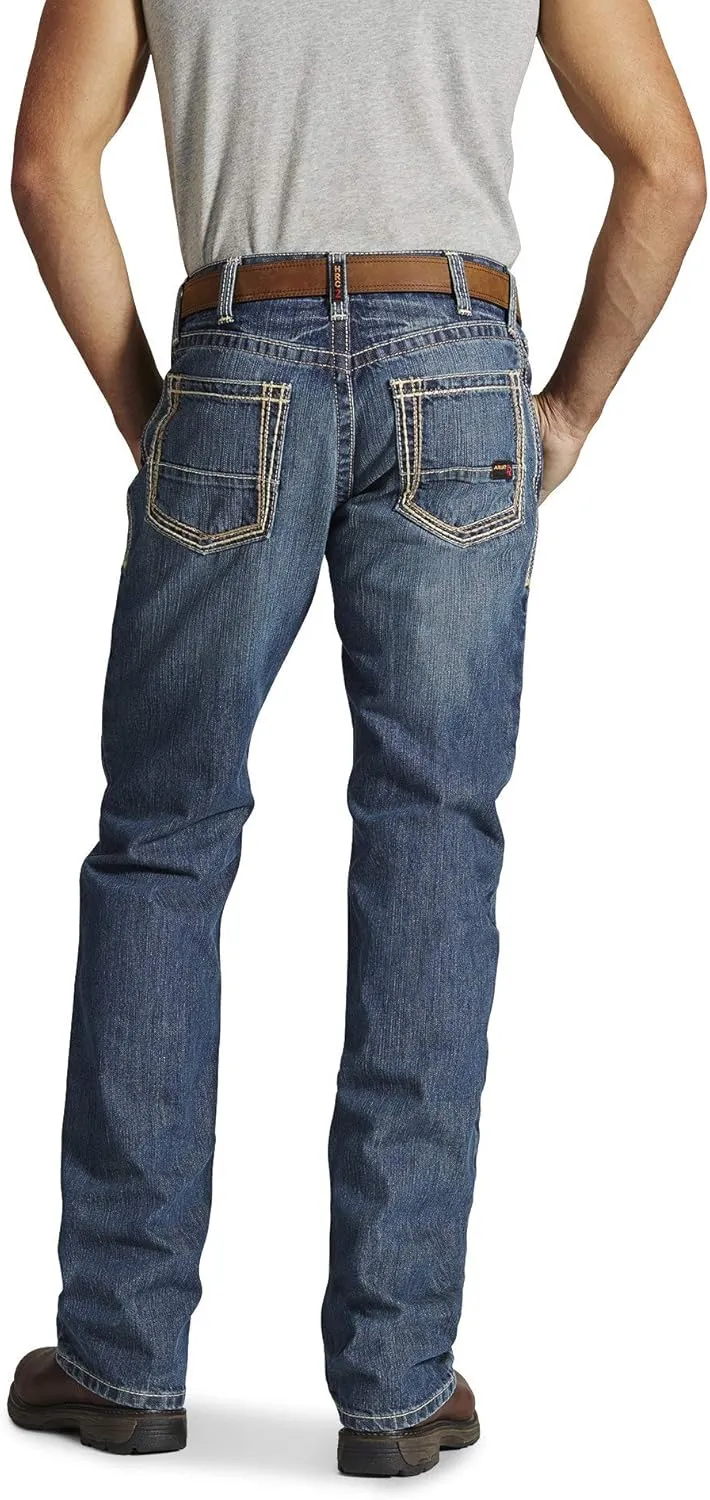 ARIAT Men's Flame Resistant M4 Low Rise Boot Cut Jean