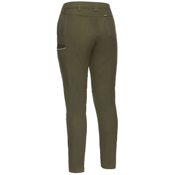 Bisley Womens Mid Rise Stretch Cotton Pants (BPL6015) (Clearance)