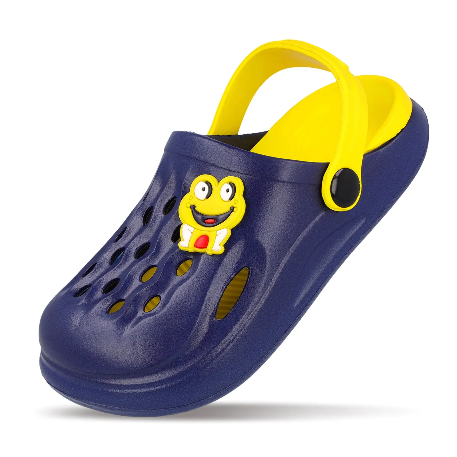 Kid's Clog - WK360 Navy Blue Yellow