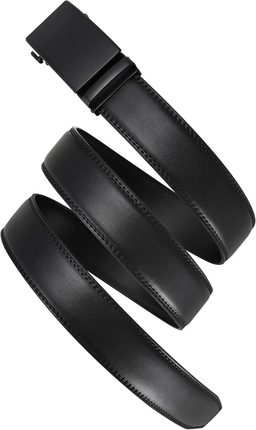 Men's Belt, Ratchet Dress Casual Belt with Adjustable Automatic Buckle Trim to Fit