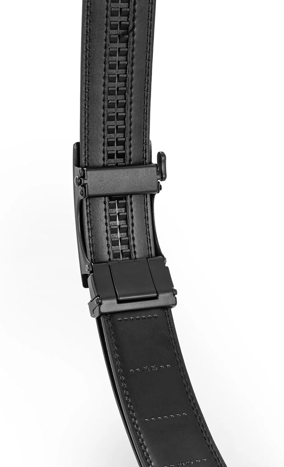 Men's Belt, Ratchet Dress Casual Belt with Adjustable Automatic Buckle Trim to Fit