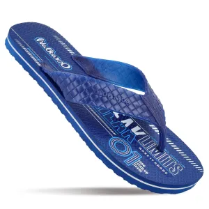 Men's Hawai Slippers - HG177 NavyBlue White