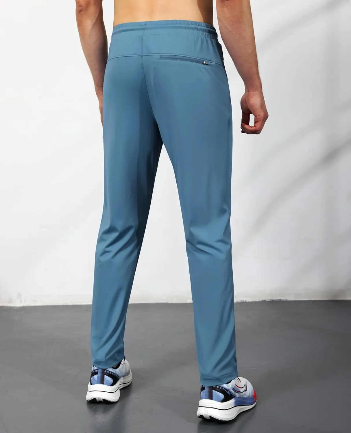 Men's Sweatpants with Zipper Pockets, Athletic Joggers Pants for Running, Workout, Outdoor