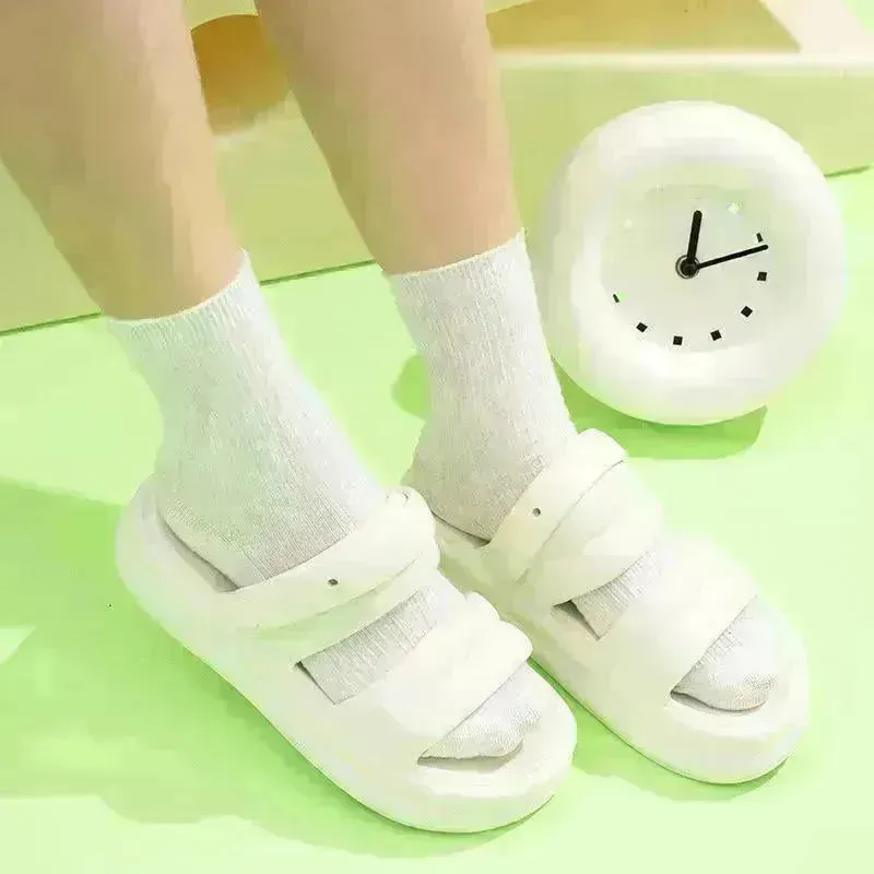 Multi-functional Thick-soled Sandals For Women Summer Outdoor Garden Slippers Beach Shoes