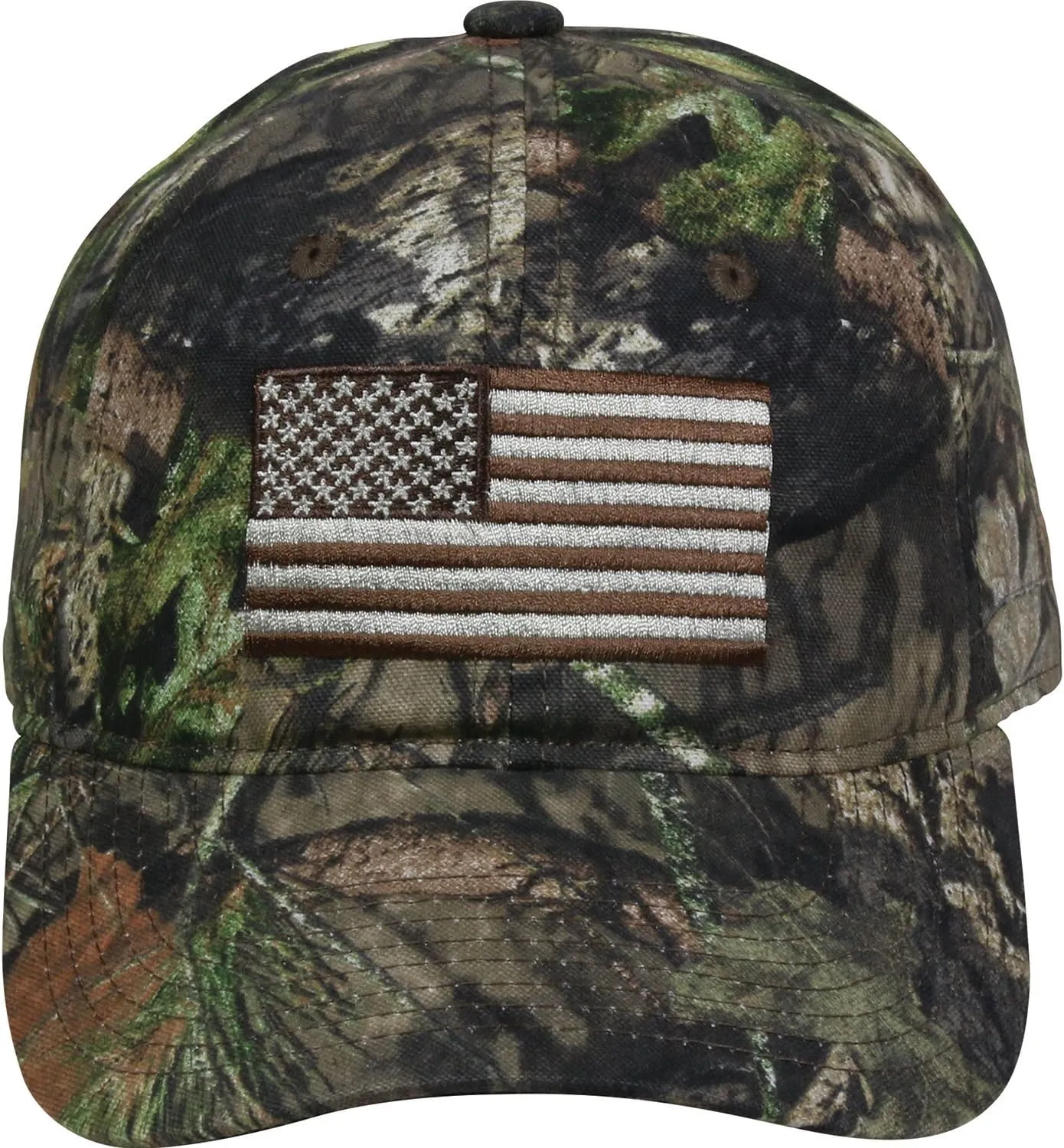 Outdoor Cap Men's Camouflage Americana Cap, One Size