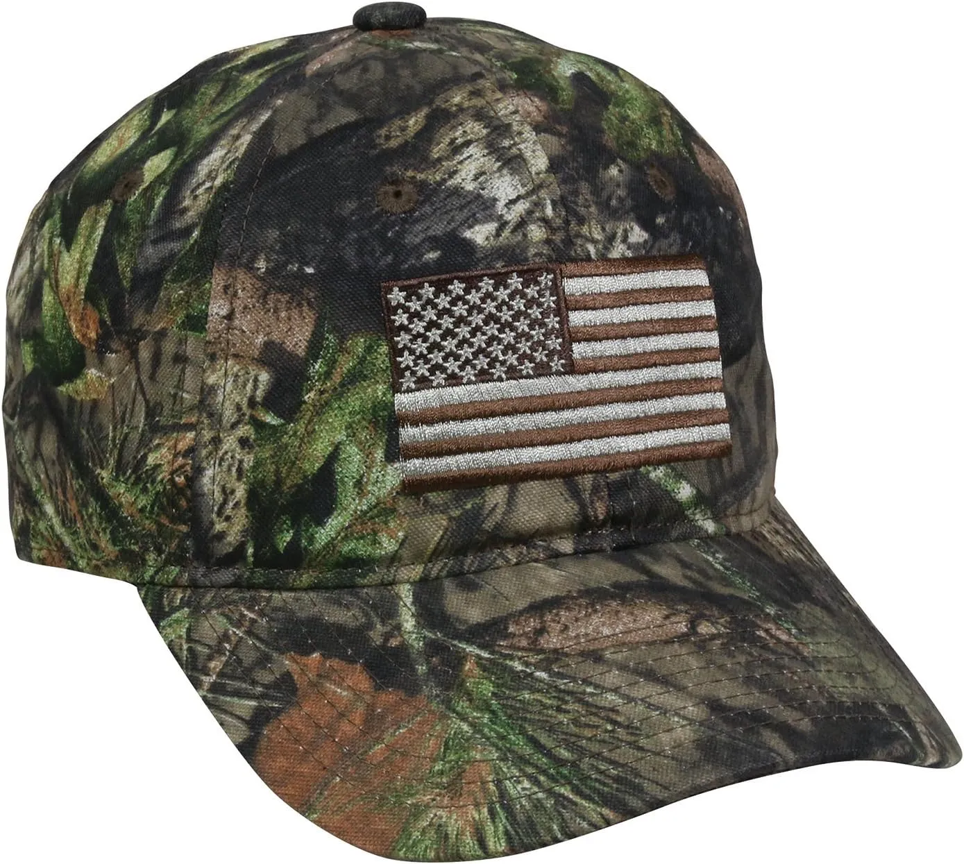 Outdoor Cap Men's Camouflage Americana Cap, One Size