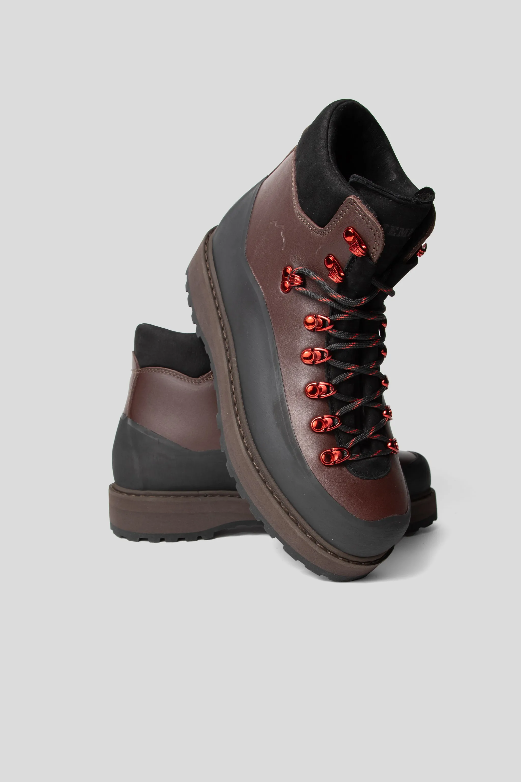 Roccia Vet Due Gomma - Mogano Fullgrain