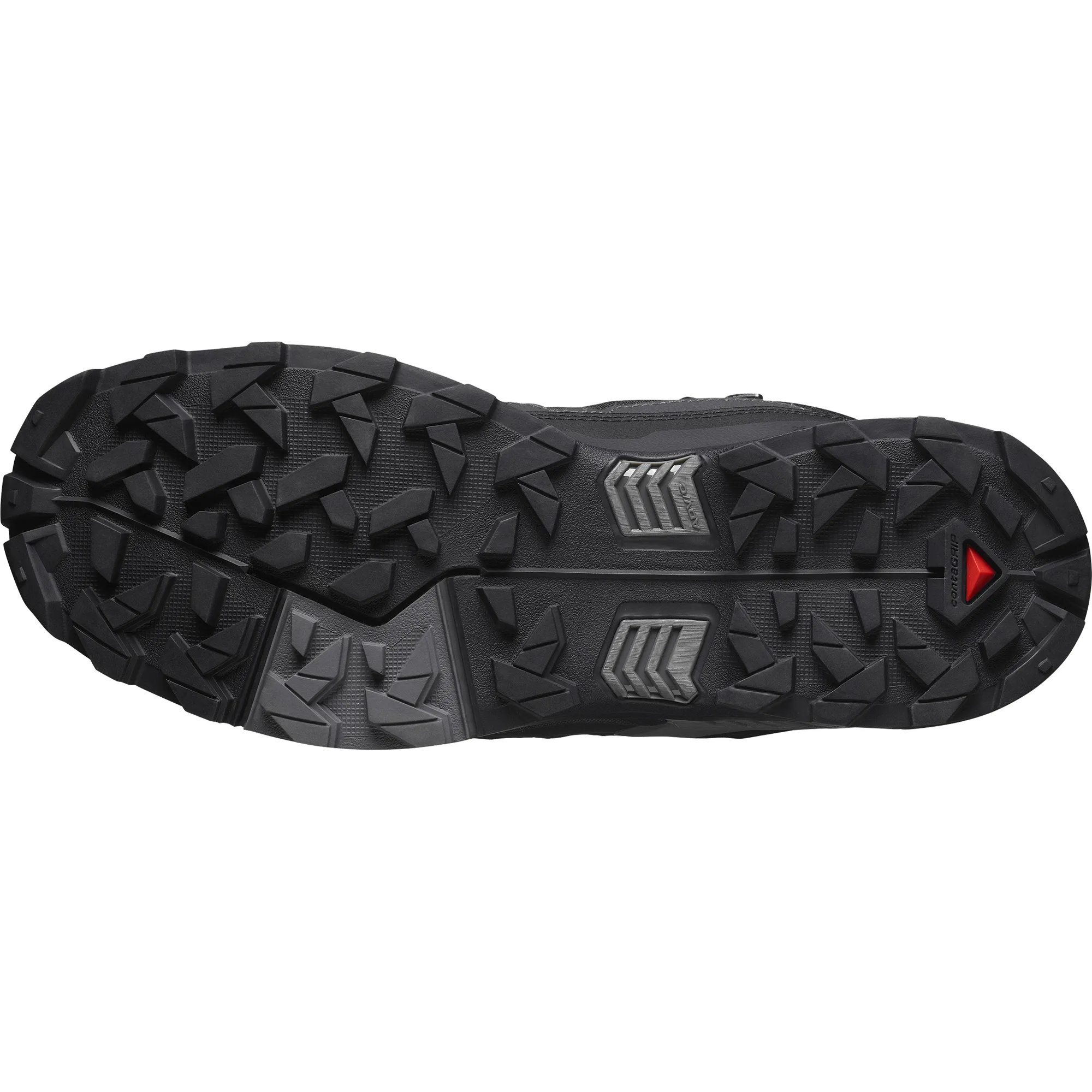 Salomon Men's X Ultra 5 Gore-Tex Mid Trail Boots - WIDE FIT (Black/Asphalt/Castlerock)