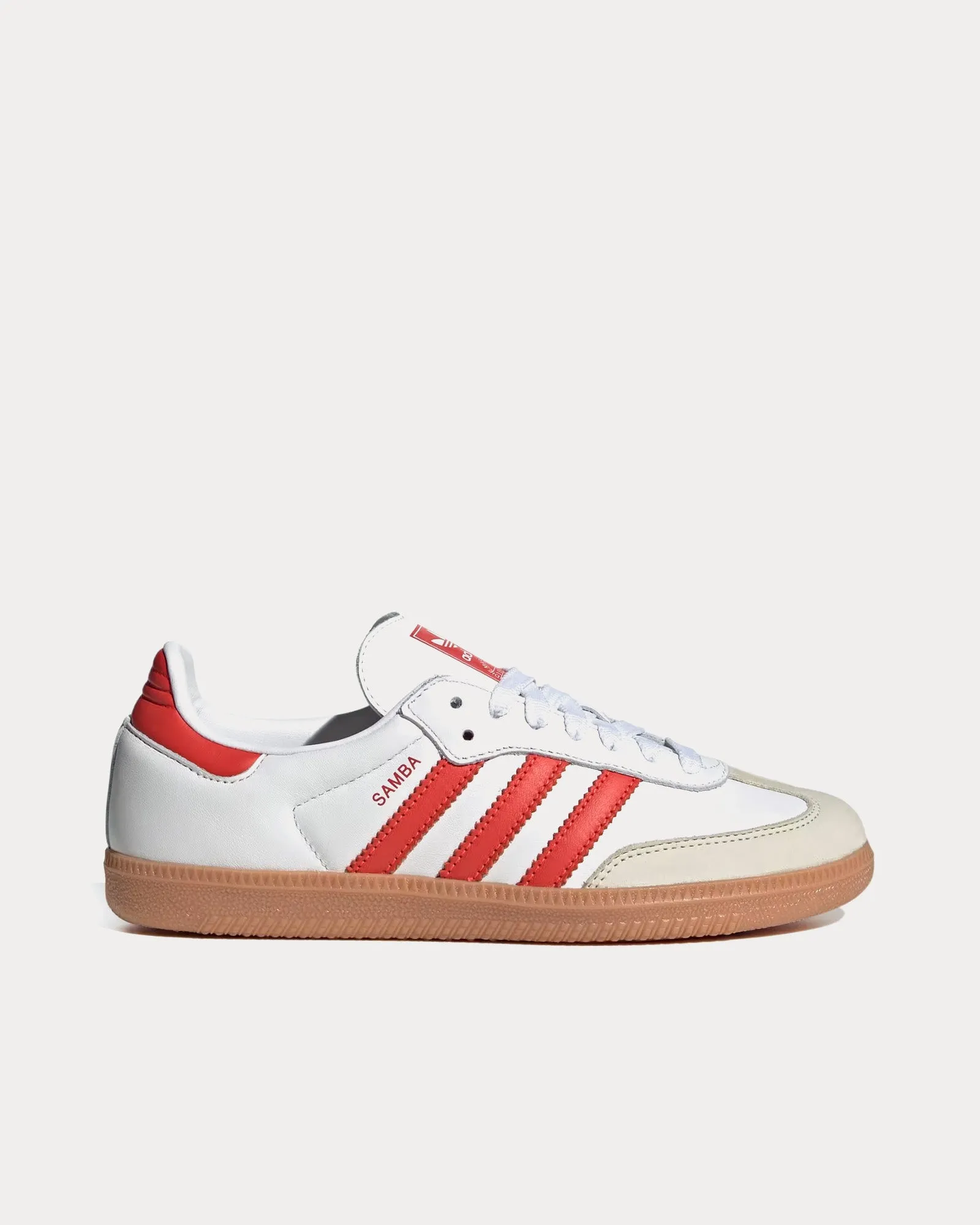 Samba OG Cloud White / Solar Red / Off White Low Top Sneakers