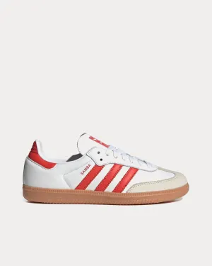 Samba OG Cloud White / Solar Red / Off White Low Top Sneakers