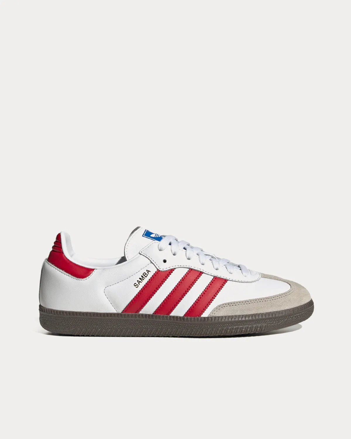 Samba White / Better Scarlet / Gum Low Top Sneakers