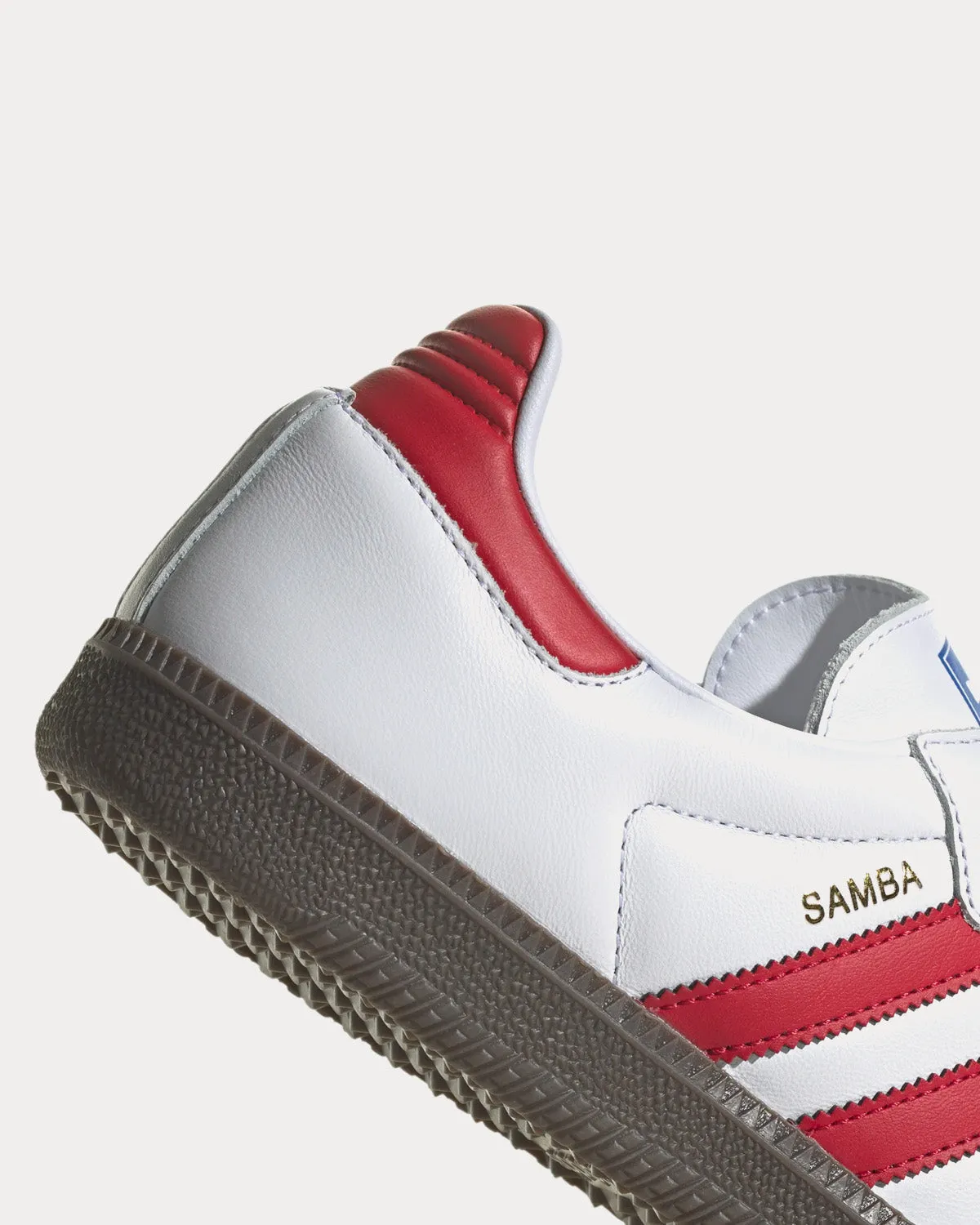 Samba White / Better Scarlet / Gum Low Top Sneakers