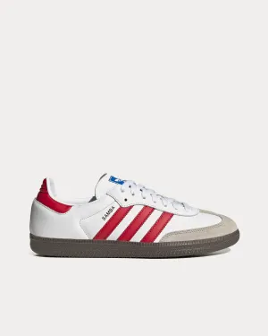 Samba White / Better Scarlet / Gum Low Top Sneakers
