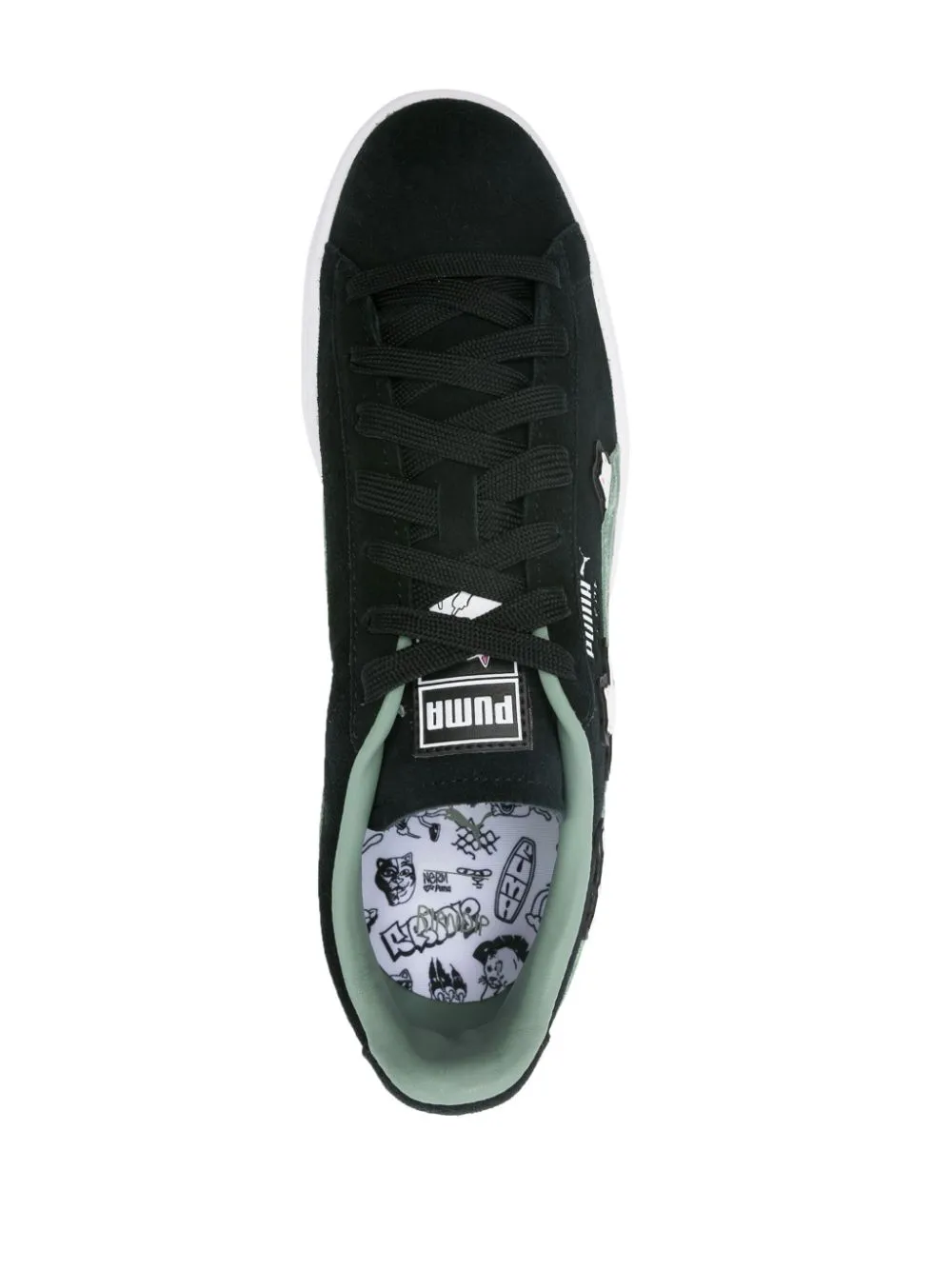 SUEDE BLACK RIPNDIP "Black"