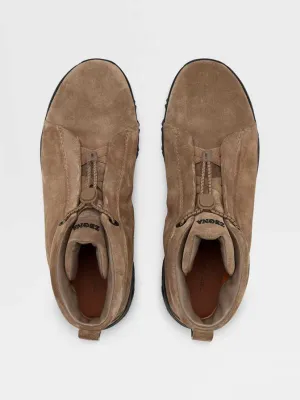 Triple Stitch Vetta Sneakers | Beige Suede