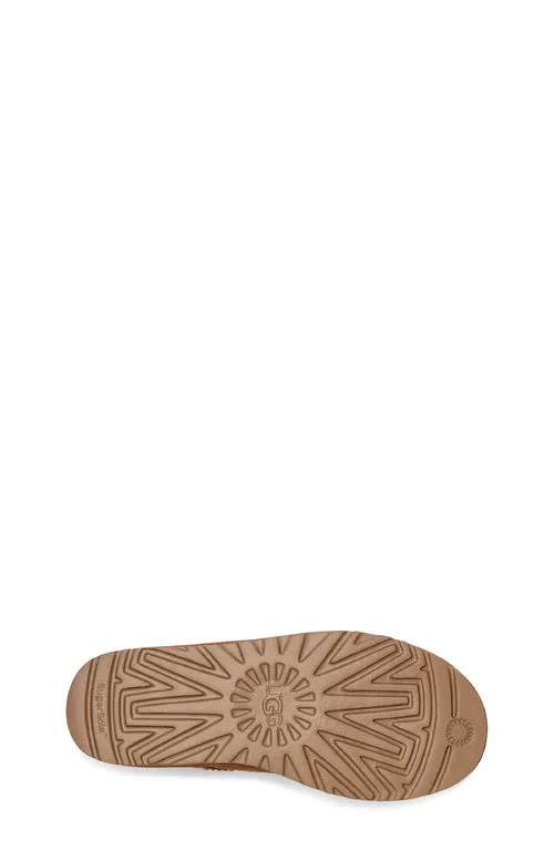 UGG Womens Classic Mini Zipper Tape Logo Boots