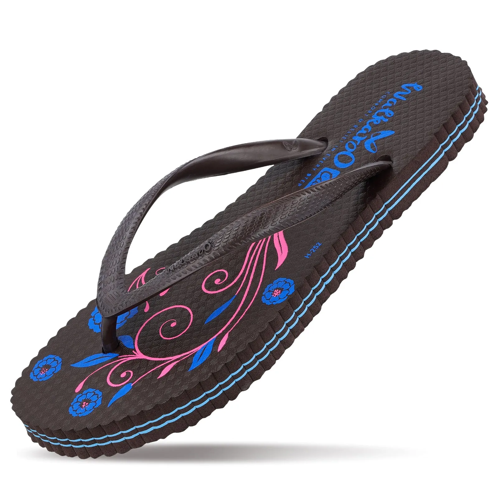 Women's Hawai Slippers - H252 Coffee Brown