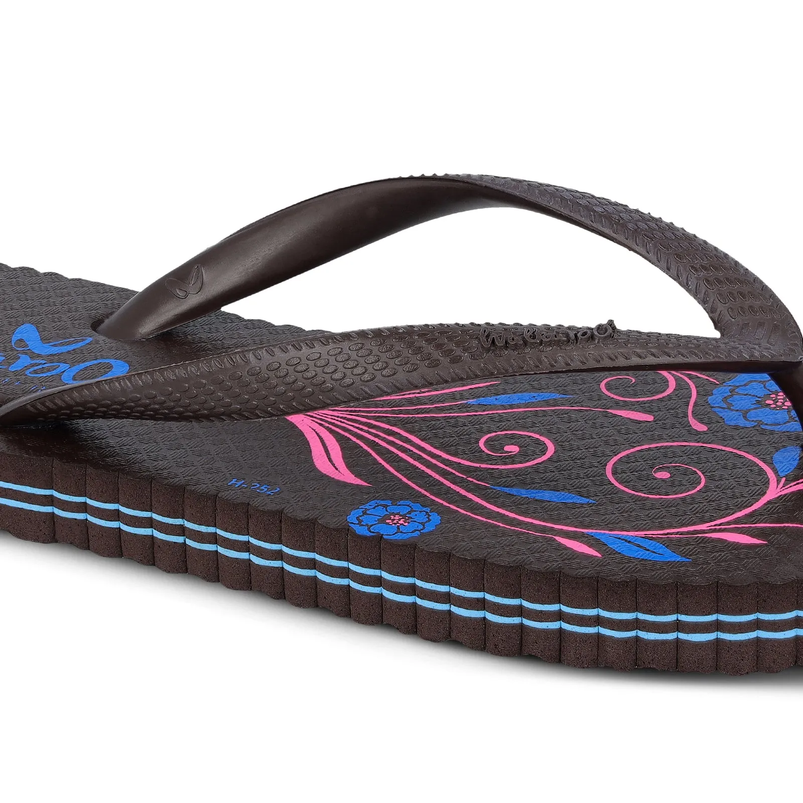 Women's Hawai Slippers - H252 Coffee Brown